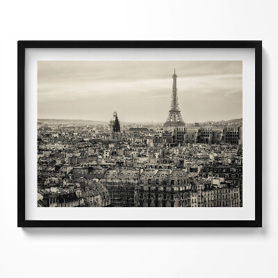 Kép keretben Párizsi városkép Eiffel-torony