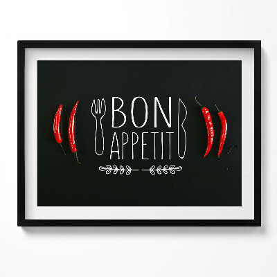 Kép keretben Főzéshez kapcsolódó motívum