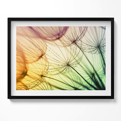 Kép keretben Absztrakt virágmotívum