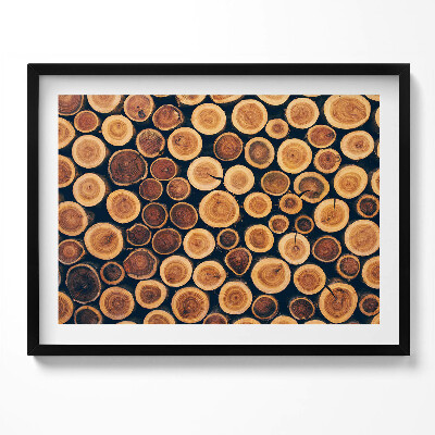 Kép keretben Fakitermékek keresztmetszete