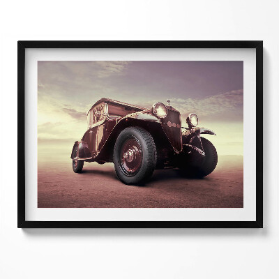 Kép keretben Régi autó vintage stílus