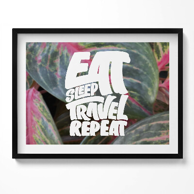 Kép keretben Étkezés alvás utazás ismétlés