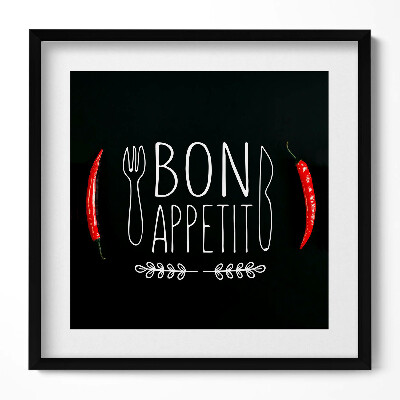 Keretezett falikép Főzéshez kapcsolódó motívum