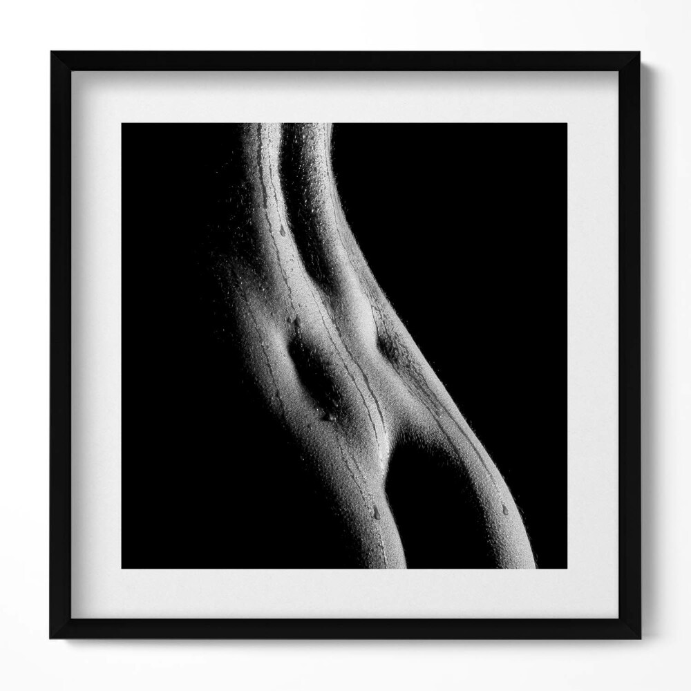 Keretezett falikép Absztrakt női akt