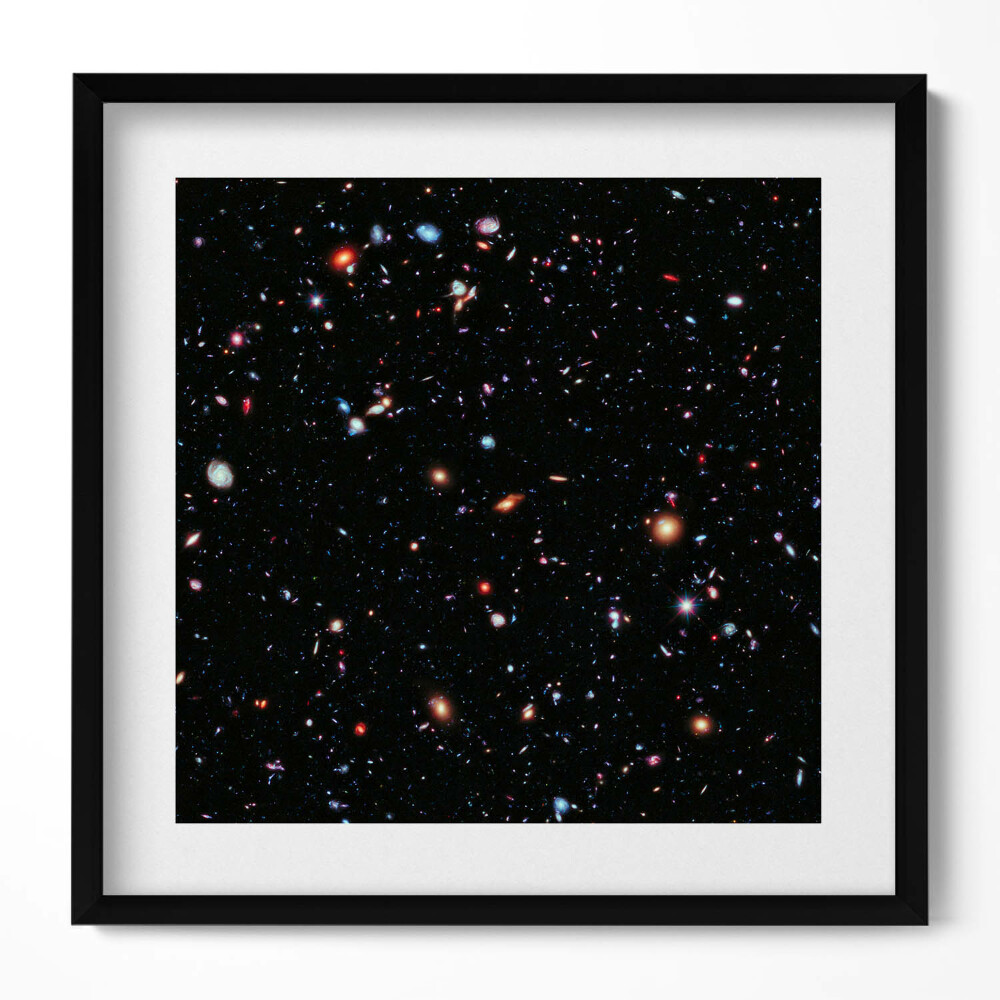 Keretezett falikép Kozmikus galaxisok és csillagok