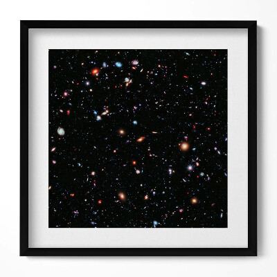 Keretezett falikép Kozmikus galaxisok és csillagok