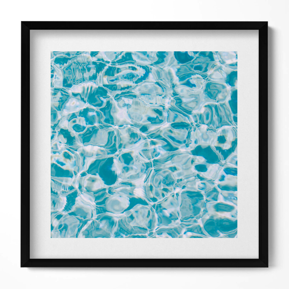 Keretezett falikép Víz felszíni hullámzása