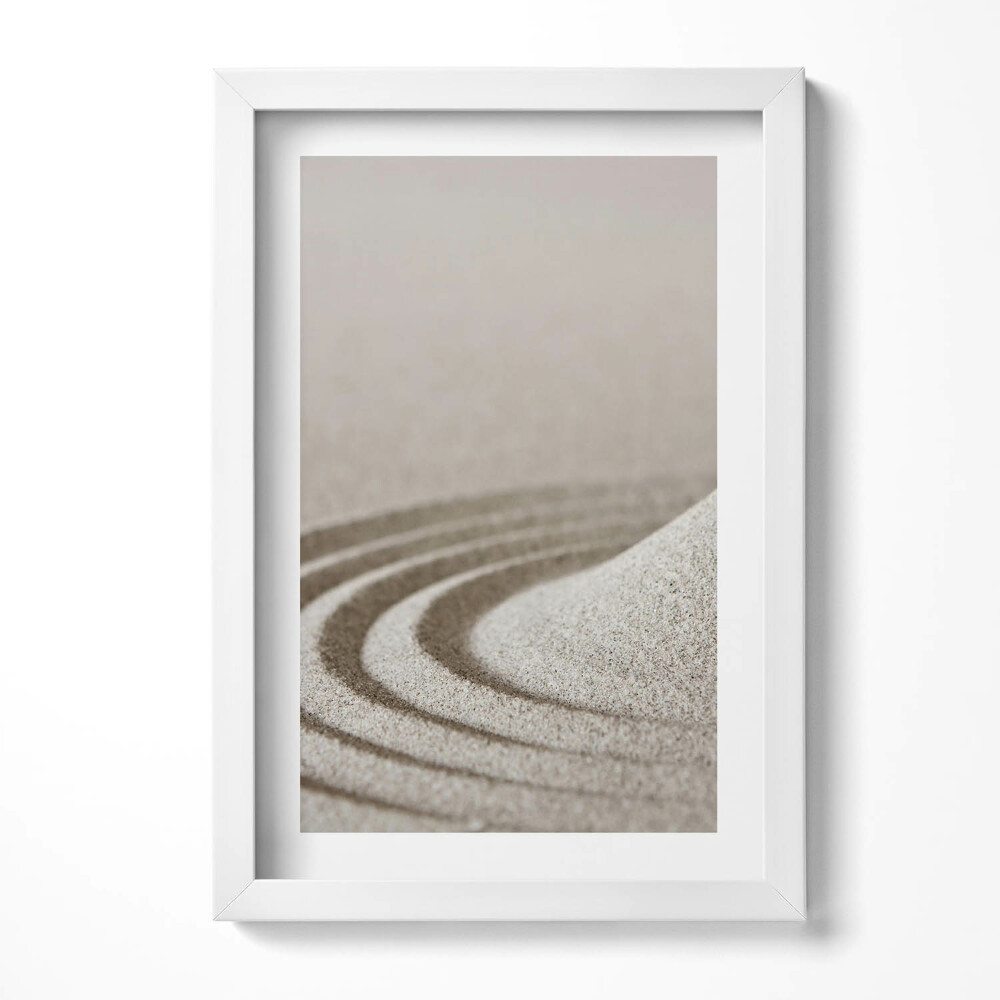 Keretezett kép Homokdűnék és hullámok