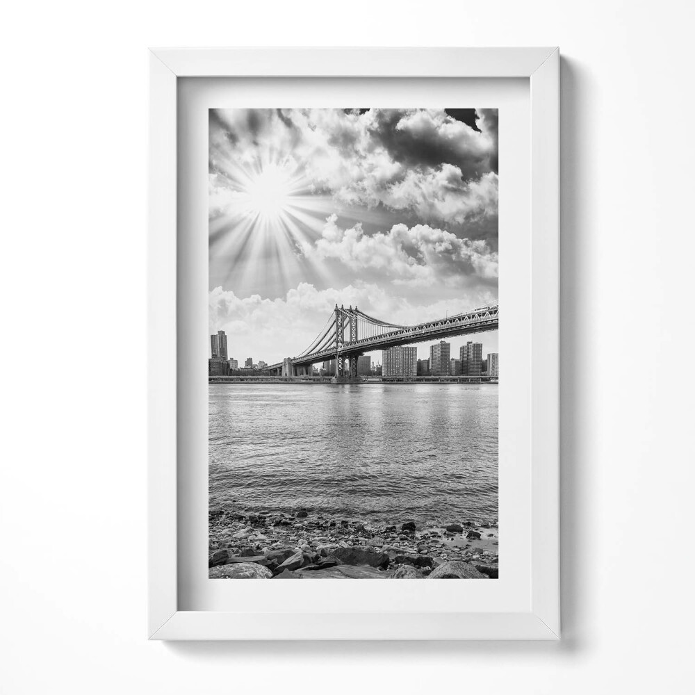 Keretezett kép Híd a városi tájban