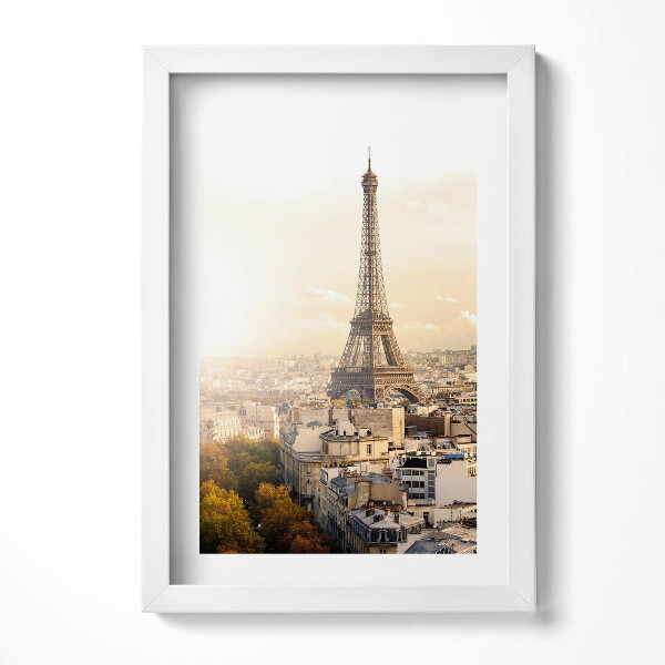 Keretezett kép Eiffel-torony Párizsban