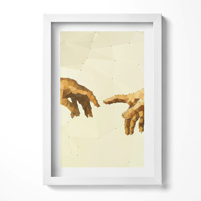 Keretezett kép Két kéz érintkezése