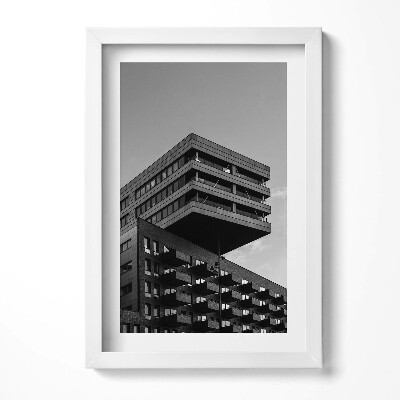 Keretezett kép Modern épület geometrikus formák