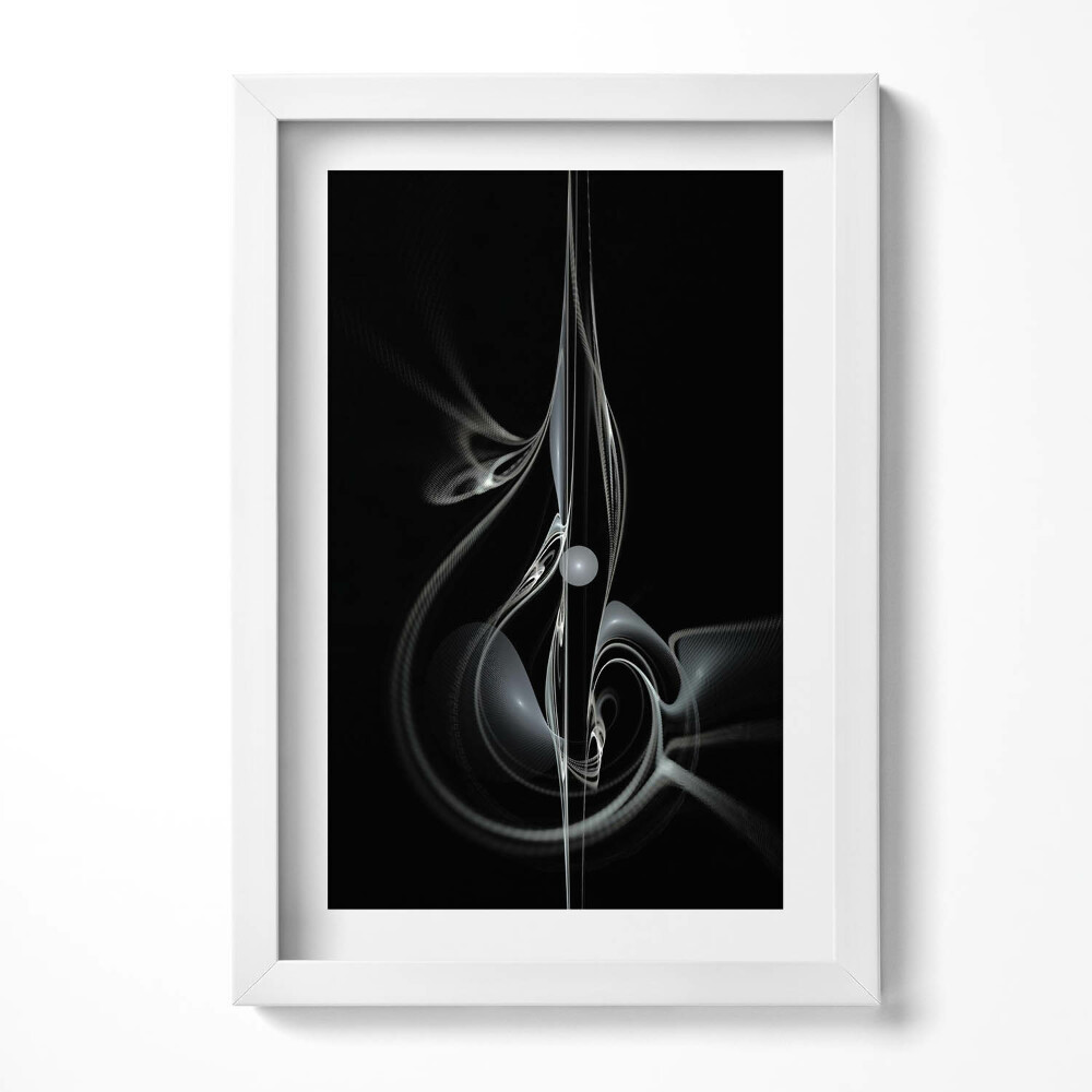 Keretezett kép Absztrakt zenei motívum