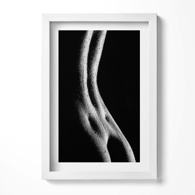 Keretezett kép Absztrakt női akt