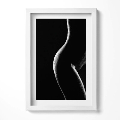 Keretezett kép Absztrakt női alak