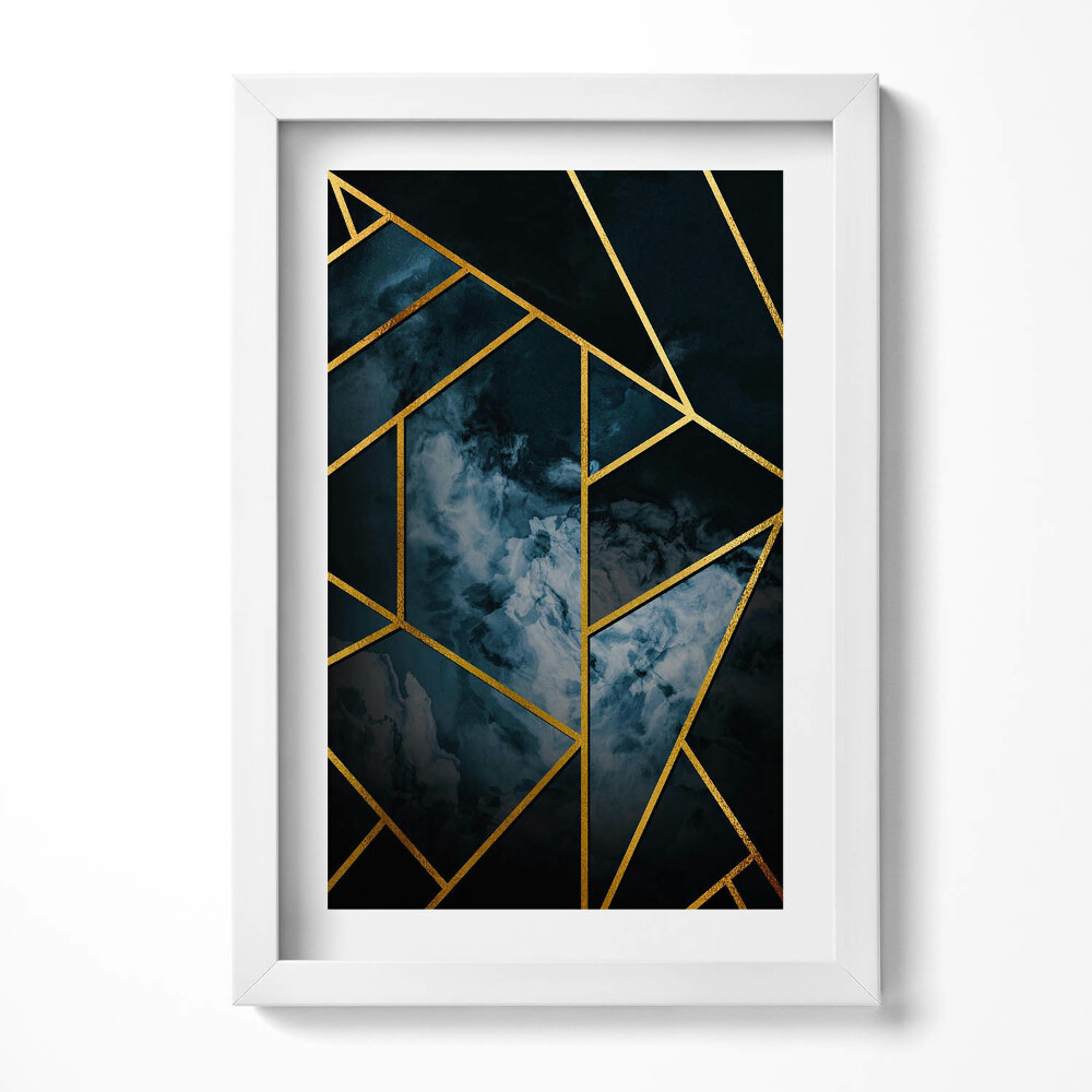 Keretezett kép Absztrakt geometriai mintázat