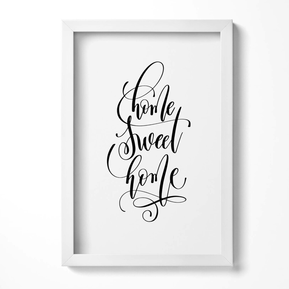 Keretezett kép Otthon édes otthon