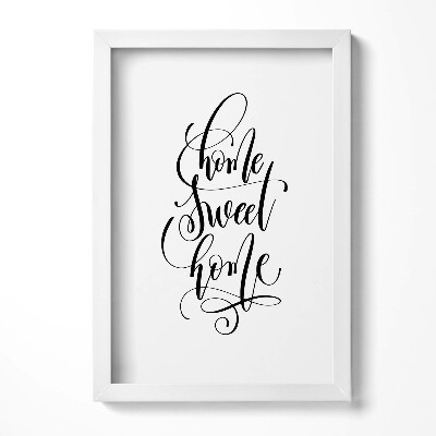 Keretezett kép Otthon édes otthon