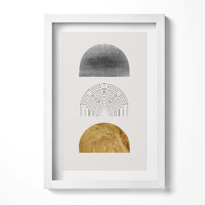 Keretezett kép Geometrikus formák és színek