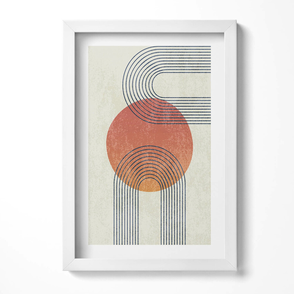 Keretezett kép Absztrakt geometriai formák