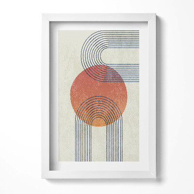 Keretezett kép Absztrakt geometriai formák