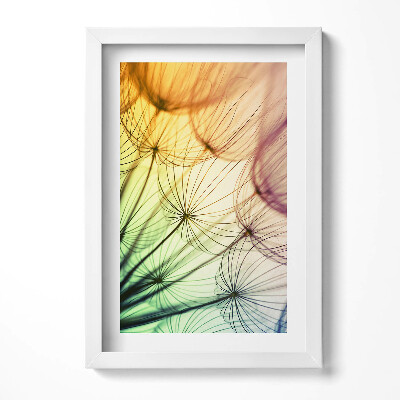 Keretezett kép Absztrakt növényi motívum