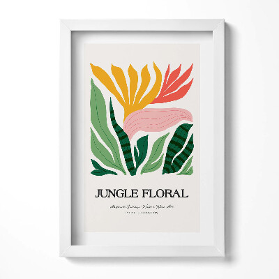 Keretezett kép Trópusi növények és virágok