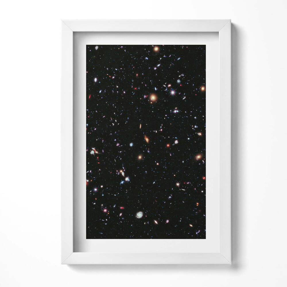 Keretezett kép Csillagok és galaxisok az űrben