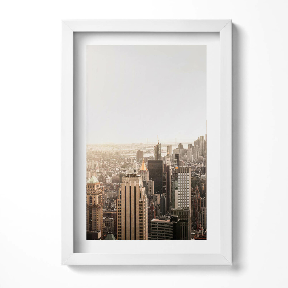 Keretezett kép Városi táj felhőkarcolók