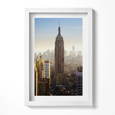 Keretezett kép Empire State Building városképe