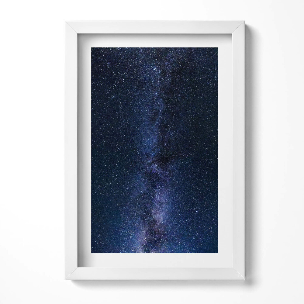 Keretezett kép Csillagos égbolt Tejút