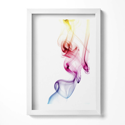 Keretezett kép Színes füstminták