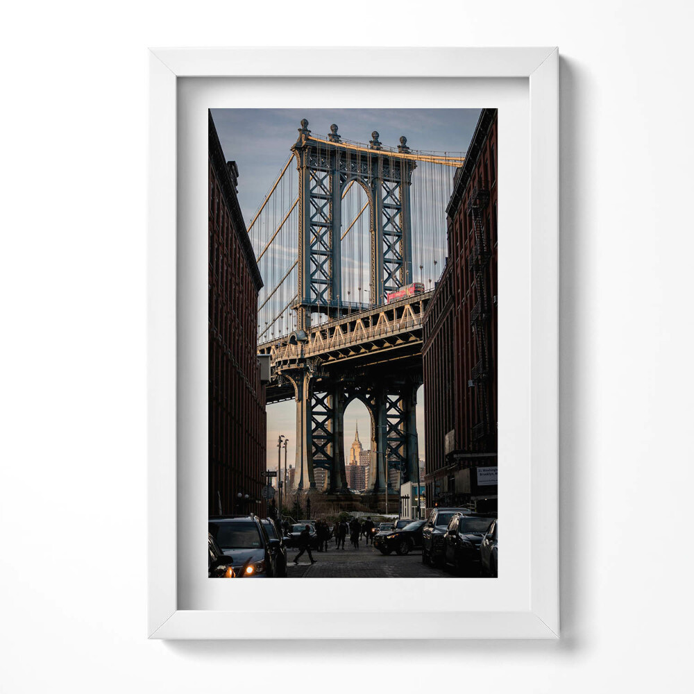 Keretezett kép Híd városi táj épületek