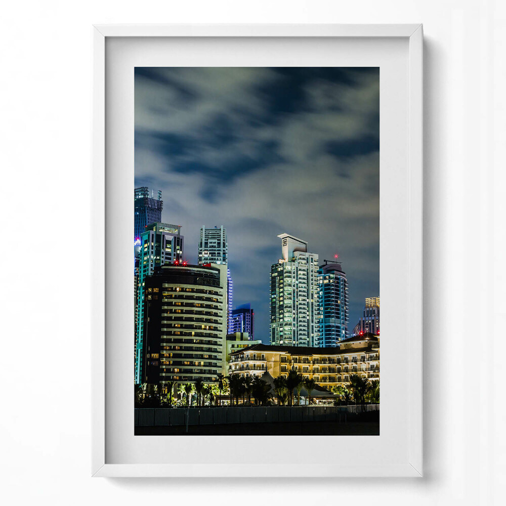 Függőleges kép keretben Modern városi táj