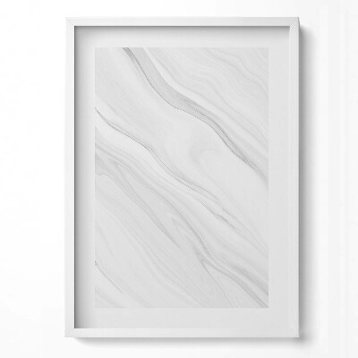 Függőleges kép keretben Absztrakt fehér és szürke mintázat