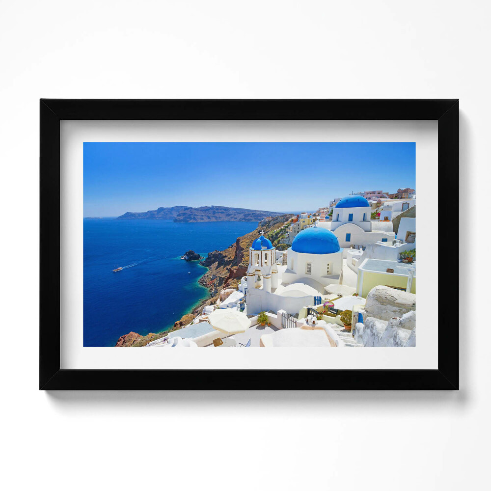 Kép keretben Görög építészet látképe