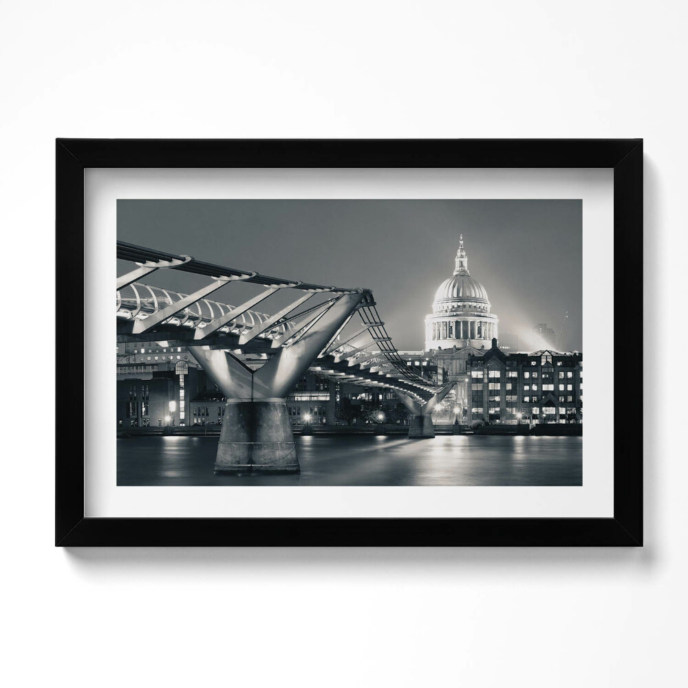 Keretezett kép Fekete-fehér városkép