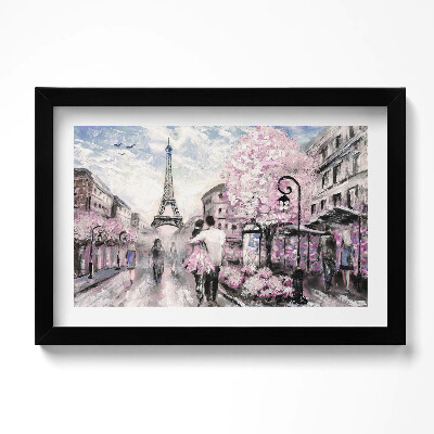 Keretezett kép Paris and the Eiffel Tower