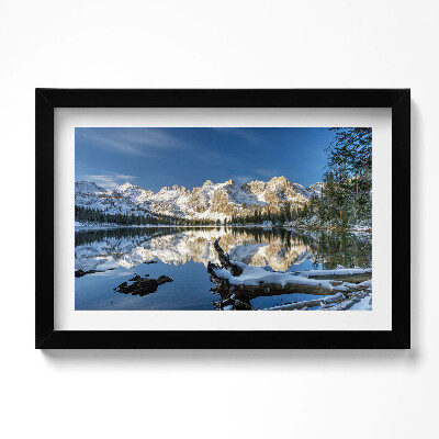 Kép keretben Hegyvidéki természeti táj