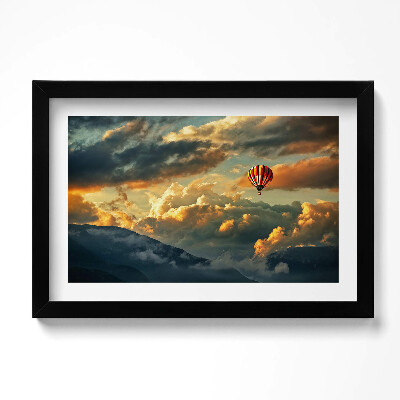 Keretezett kép Ballonrepülés a felhők között