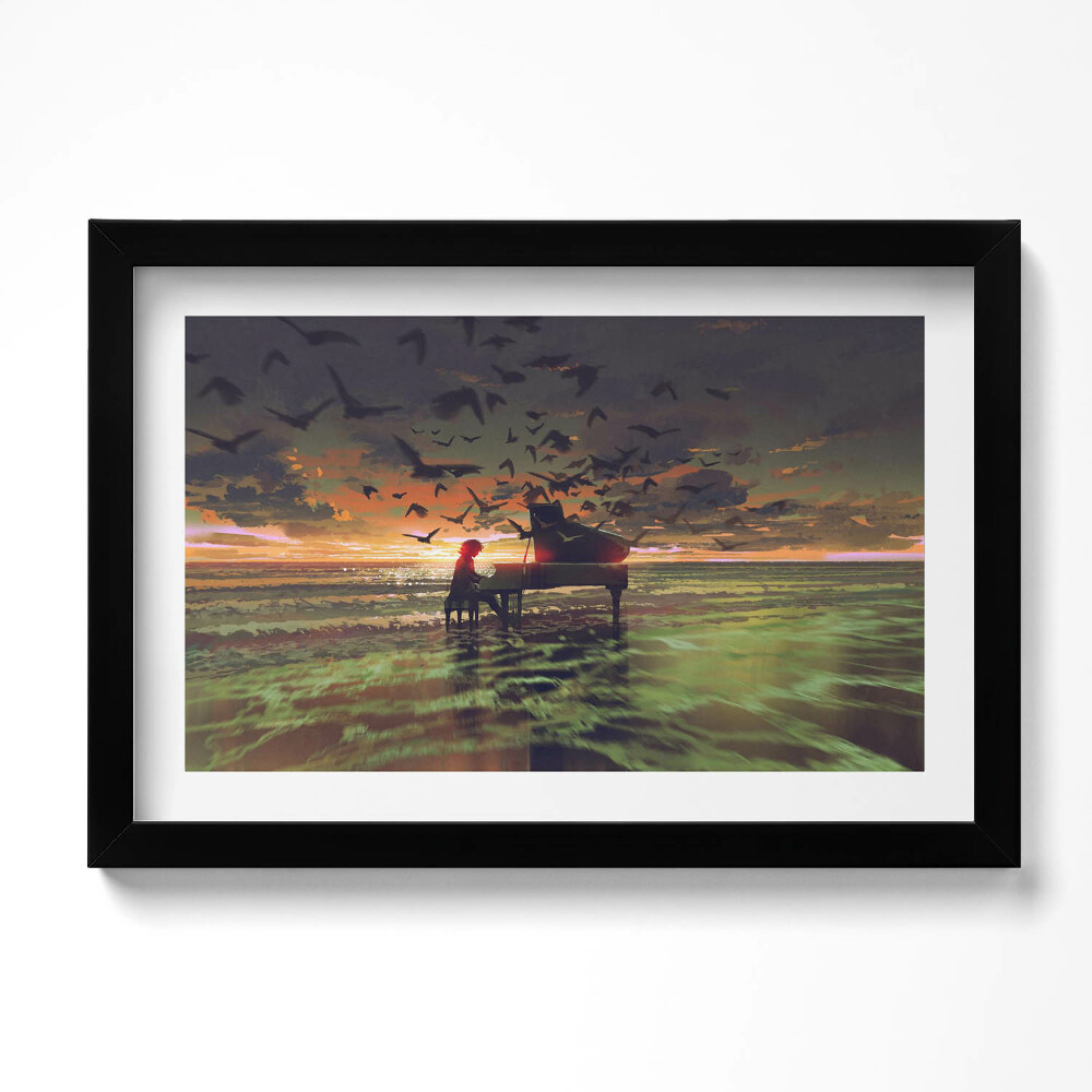 Keretezett kép Koncert a tengerparton