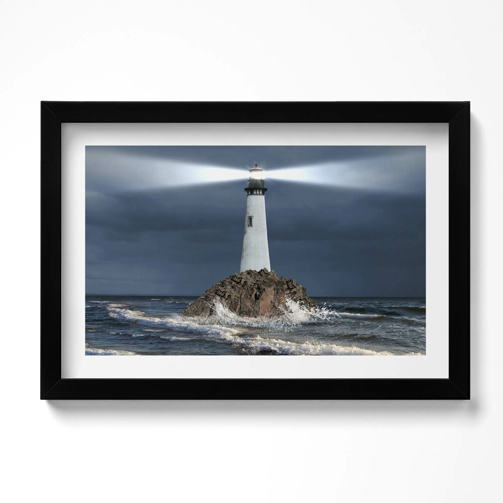 Kép keretben Világítótorony