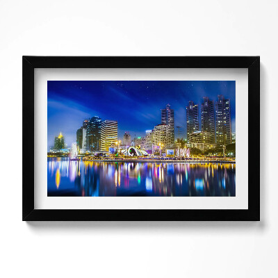 Keretezett kép Teljes színes város