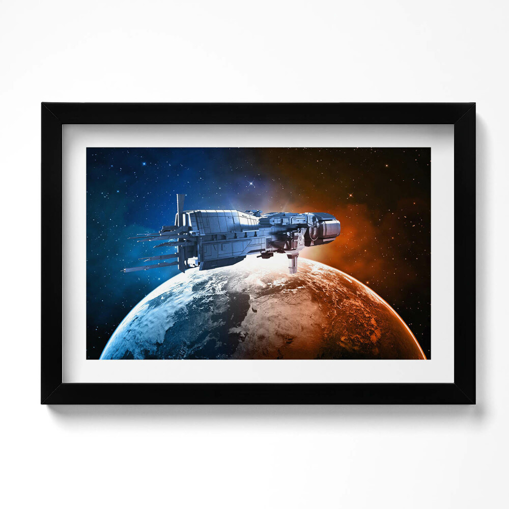 Keretezett kép Űrhajó