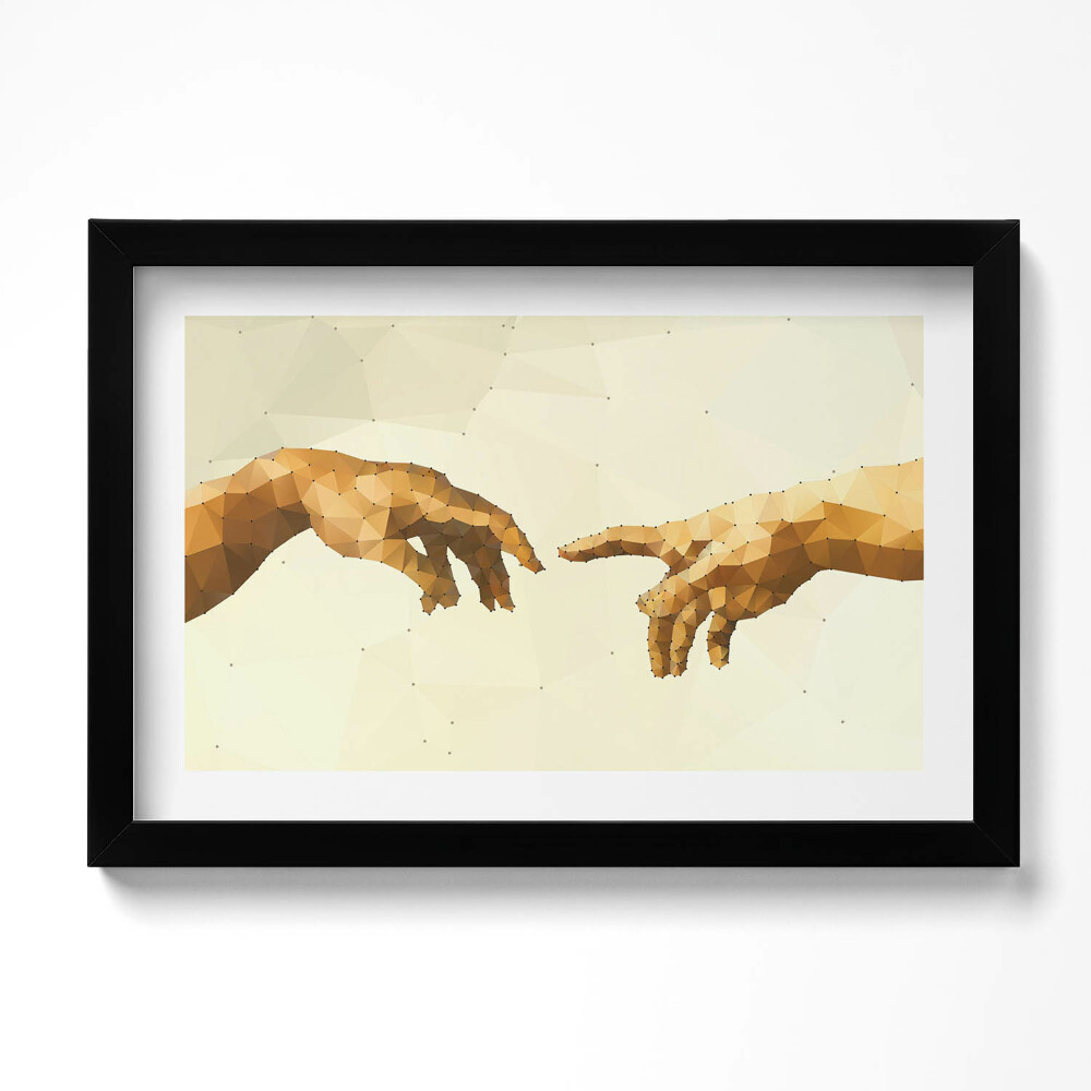 Keretezett kép Ádám teremtése