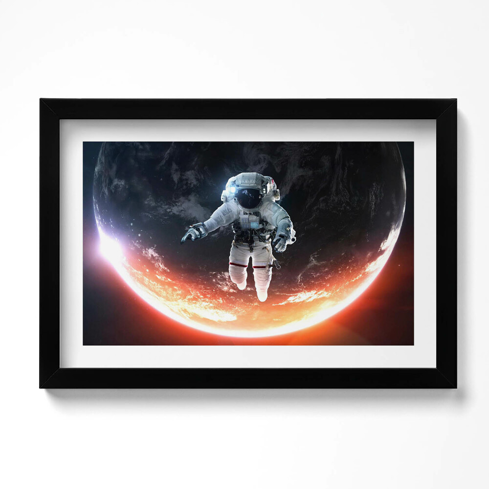 Kép keretben Űrhajós az űrben