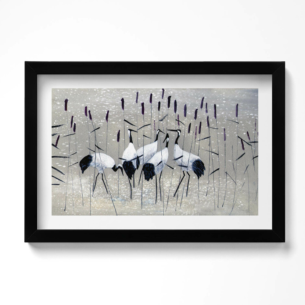 Keretezett kép Darvak a nádasban