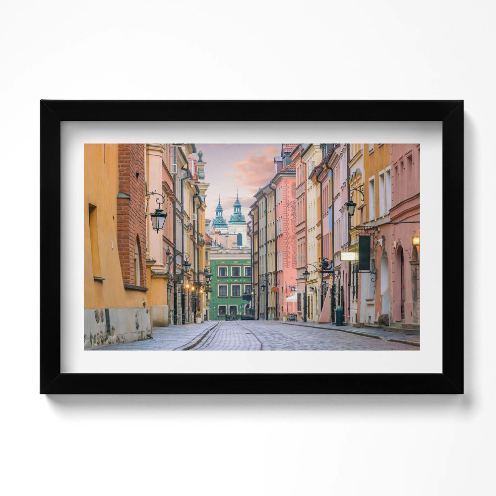 Keretezett kép Régi város Varsóban