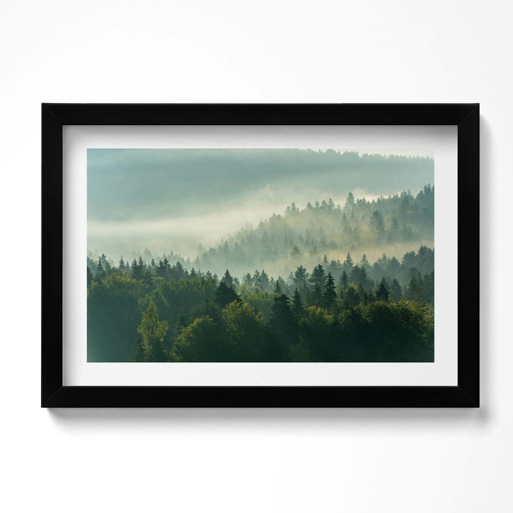 Keretezett kép Napfelkelte Beszterce