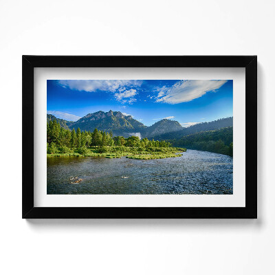 Keretezett kép Dunajec kanyar Pieninyben